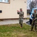 Bundeswehr Medical Academy soldiers practice basic operations of U.S. Army weapons