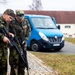 Bundeswehr Medical Academy soldiers practice basic operations of U.S. Army weapons