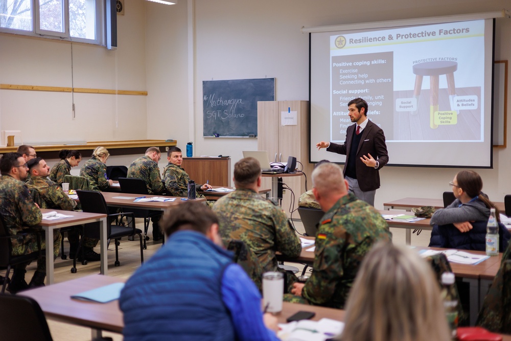 CATC  and Bundeswehr Medical Academy Resiliency Training