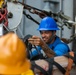 USS Philippine Sea Conducts a Replenishment-At-Sea with the USNS Supply in the Red Sea