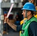 USS Philippine Sea Conducts a Replenishment-At-Sea with the USNS Supply in the Red Sea