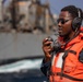 USS Philippine Sea Conducts a Replenishment-At-Sea with the USNS Supply in the Red Sea