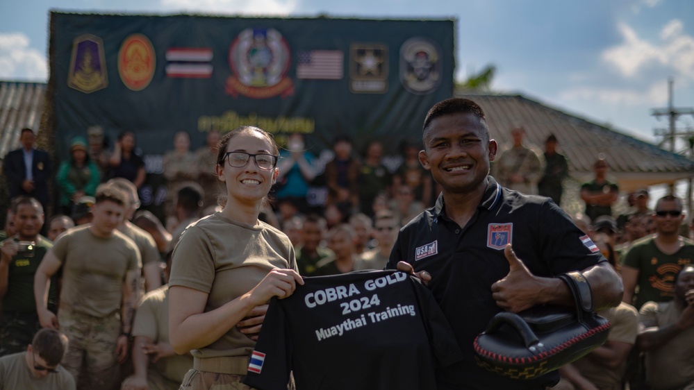 Royal Thai Army shares Muay Thai lesson with 2-2 SBCT Soldiers