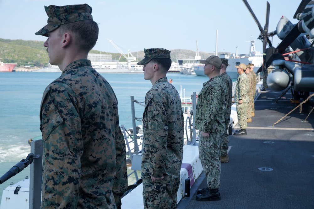 15th MEU, USS Somerset Arrive in Thailand for Exercise Cobra Gold 2024