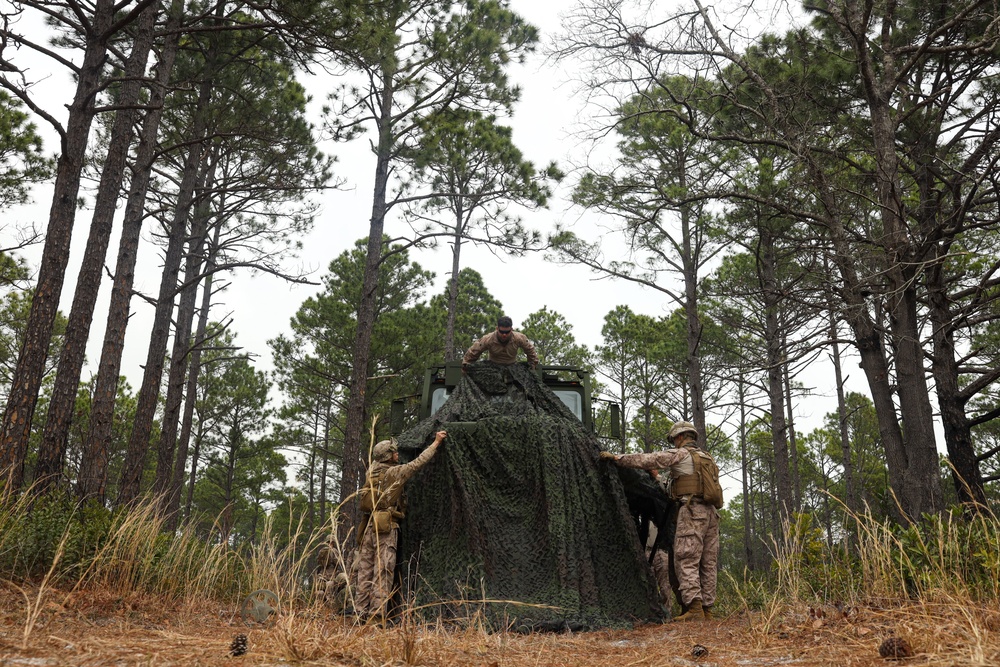 2nd Distribution Support Battalion Participates in a Company FEX