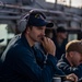 USS Philippine Sea Conducts Replenishment-at-Sea with USNS Supply in the Red Sea