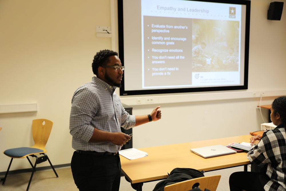 7th MSC Trains on Suicide Prevention