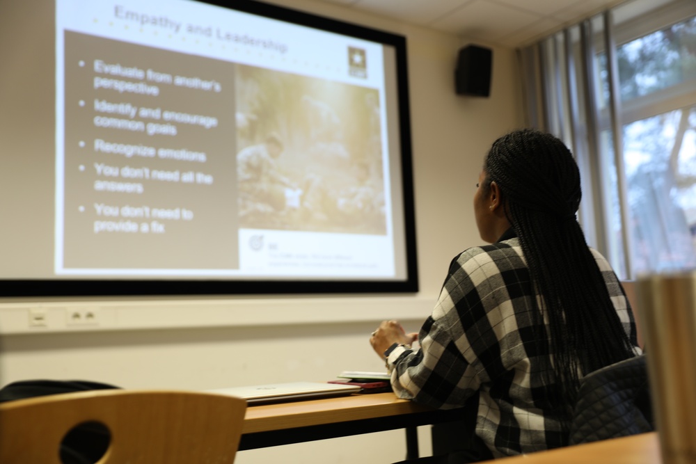 7th MSC Trains on Suicide Prevention