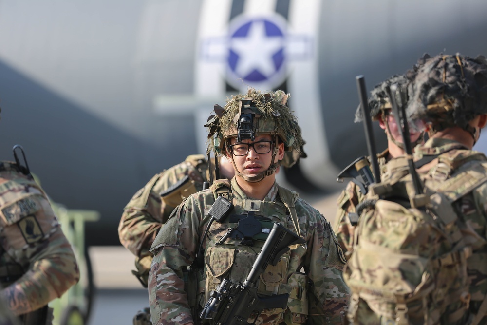 1st Squadron, 91st Cavalry Regiment, 173 Airborne Brigade conducts North and West Africa Response Force (NARF) training