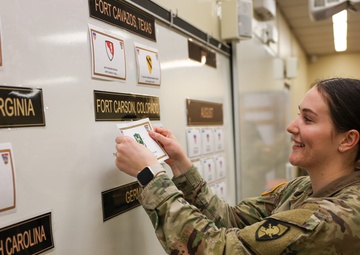 Class of 2024 Cadets select first duty stations during Post Night