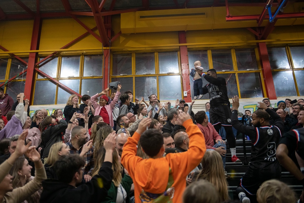 World famous Harlem Globetrotters tour the 501st CSW