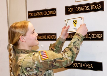 Class of 2024 Cadets select first duty stations during Post Night