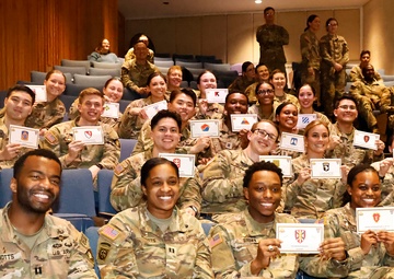 Class of 2024 Cadets select first duty stations during Post Night