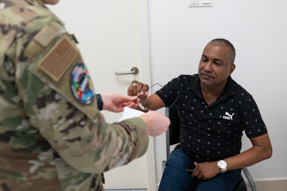 USAF optometry team provide needed care in Suriname as part of medical assistance team
