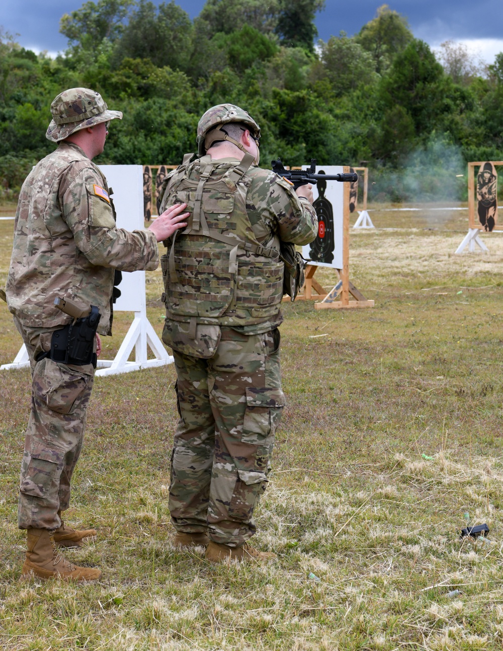 Massachusetts National Guard conducts weapons training at Justified Accord