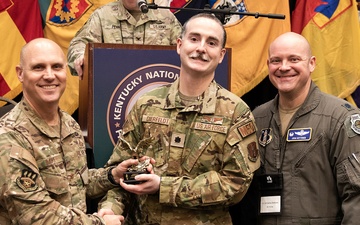 Four Kentucky Guard Airmen honored at NGAKY Conference