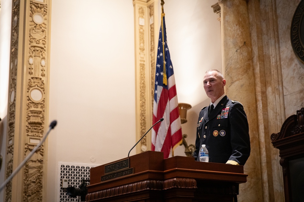 Military children recognized at Kentucky General Assembly