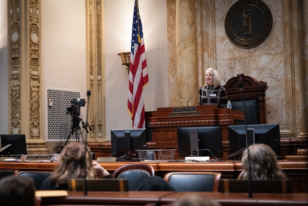 Military children recognized at Kentucky General Assembly