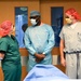 Minister of Health visits LAMAT medical assistance team in St. Lucia