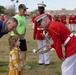 The Battle Color Detachment performs at MCAS Yuma