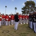 The Battle Color Detachment performs at MCAS Yuma