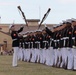 The Battle Color Detachment performs at MCAS Yuma