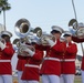 The Battle Color Detachment performs at MCAS Yuma