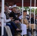 The Battle Color Detachment performs at MCAS Yuma