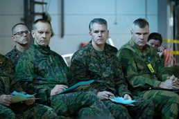Military Leaders Gather to Review The Exercise Nordic Response Plan