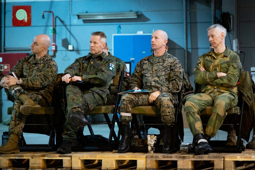 Military Leaders Gather to Review The Plan for Exercise Nordic Response 24