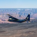 Blue Angels’ C-130J Super Hercules performs a scheduled photo exercise over the Grand Canyon National Park