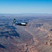 Blue Angels C-130J Super Hercules performs a scheduled photo exercise over the Grand Canyon National Park