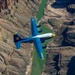 Blue Angels C-130J Super Hercules performs a scheduled photo exercise over the Grand Canyon National Park