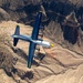 Blue Angels C-130J Super Hercules performs a scheduled photo exercise over the Grand Canyon National Park