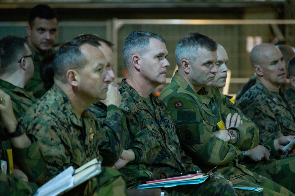 Military Leaders Gather to Review The Exercise Nordic Response Plan