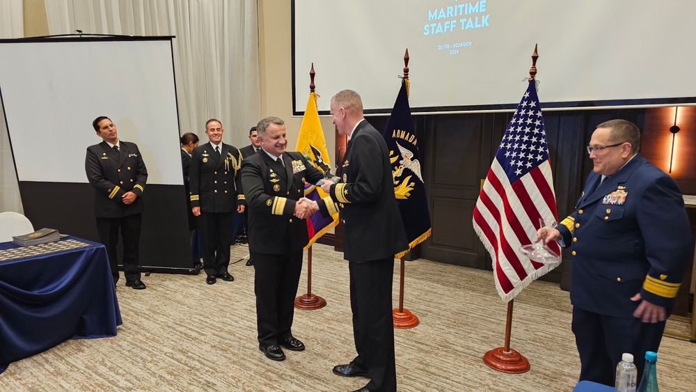 4th Fleet Conducts Maritime Staff Talks With Ecuador