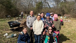 Girl Scouts spruce up Old Hickory Lake’s Environmental Study Area