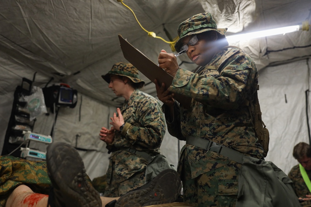 2nd Medical Battalion Participates in a CERTEX