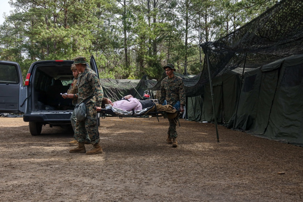 2nd Medical Battalion Participates in a CERTEX