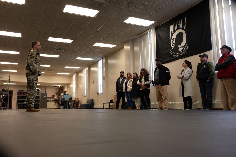 Operations Group Honorary Commanders Visit