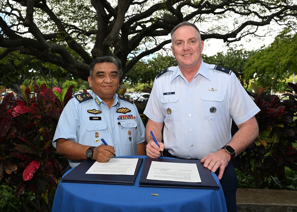 Washington ANG and Royal Malaysian Air Force Establish Sister Squadron Relationship