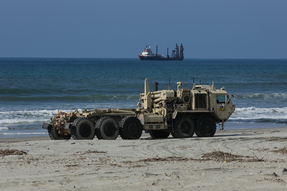 Marines Experiment using ATVs with PLS during Project Convergence Capstone 4