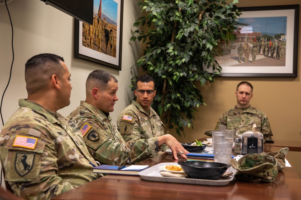 G-2 Department of the Army visit