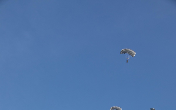 Navy SEALs Parachute into Arctic Waters