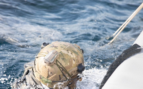 Navy SEALs Parachute into Arctic Waters
