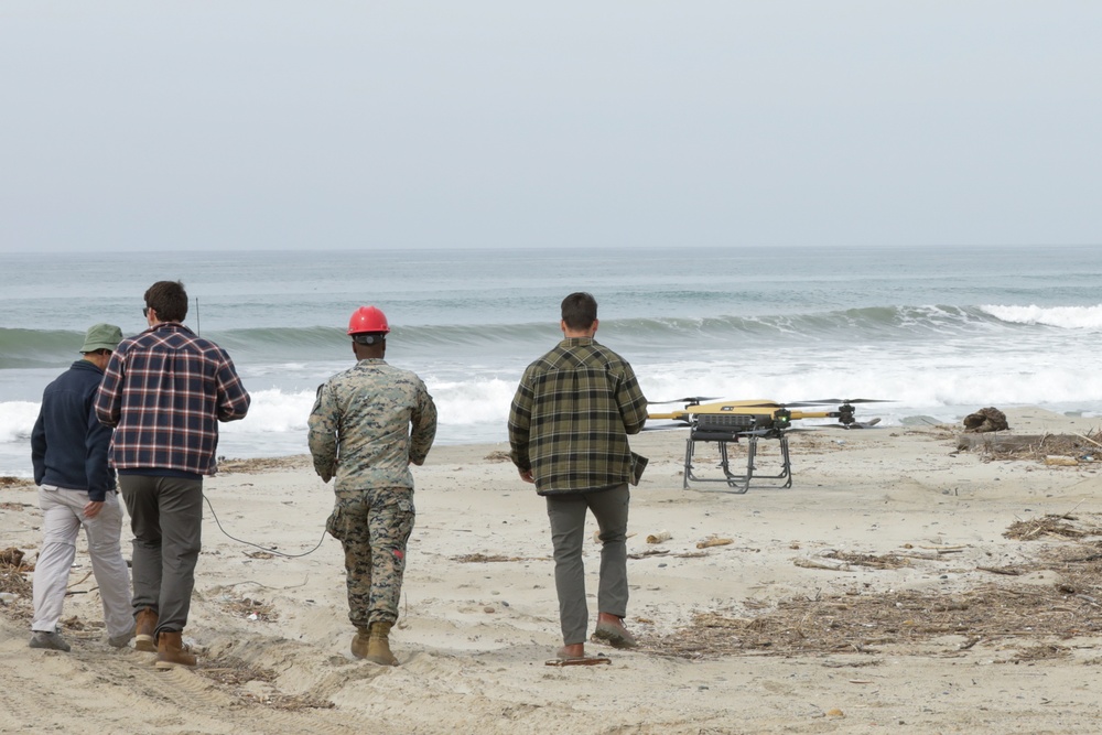 Marine Corps Warfighting Lab Experiments with Tactical Resupply Vehicle-150 during Project Convergence Capstone 4