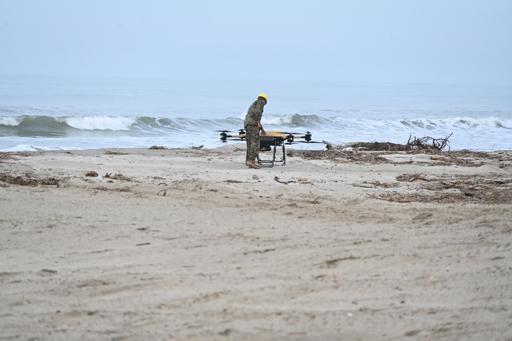 Marine Corps Warfighting Lab Experiments with Tactical Resupply Vehicle-150