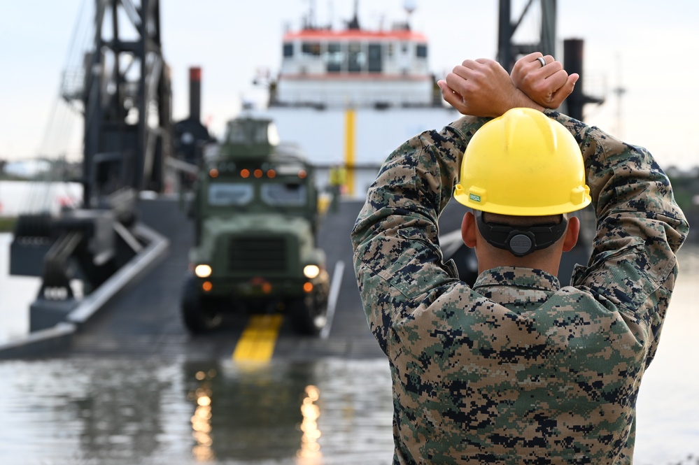 Marine Corps Warfighting Lab Experiments with Tactical Resupply Vehicle-150