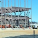 February 2024 barracks construction operations at Fort McCoy