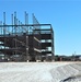 February 2024 barracks construction operations at Fort McCoy